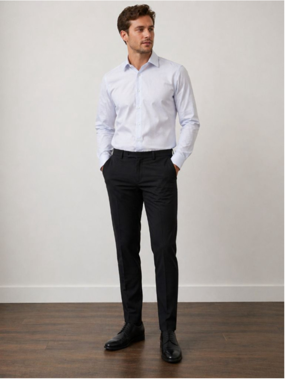 Men's J.M. Haggar Black Slim Fit Dress Pants 30 x 30